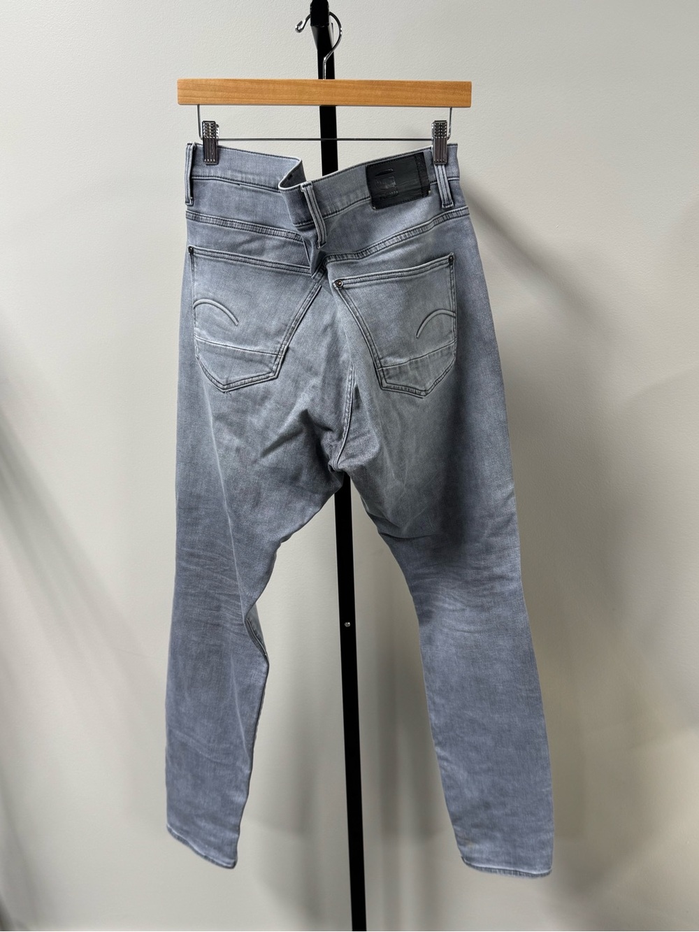 G-Star Revend Fwd Skinny-Washed Gray Jeans